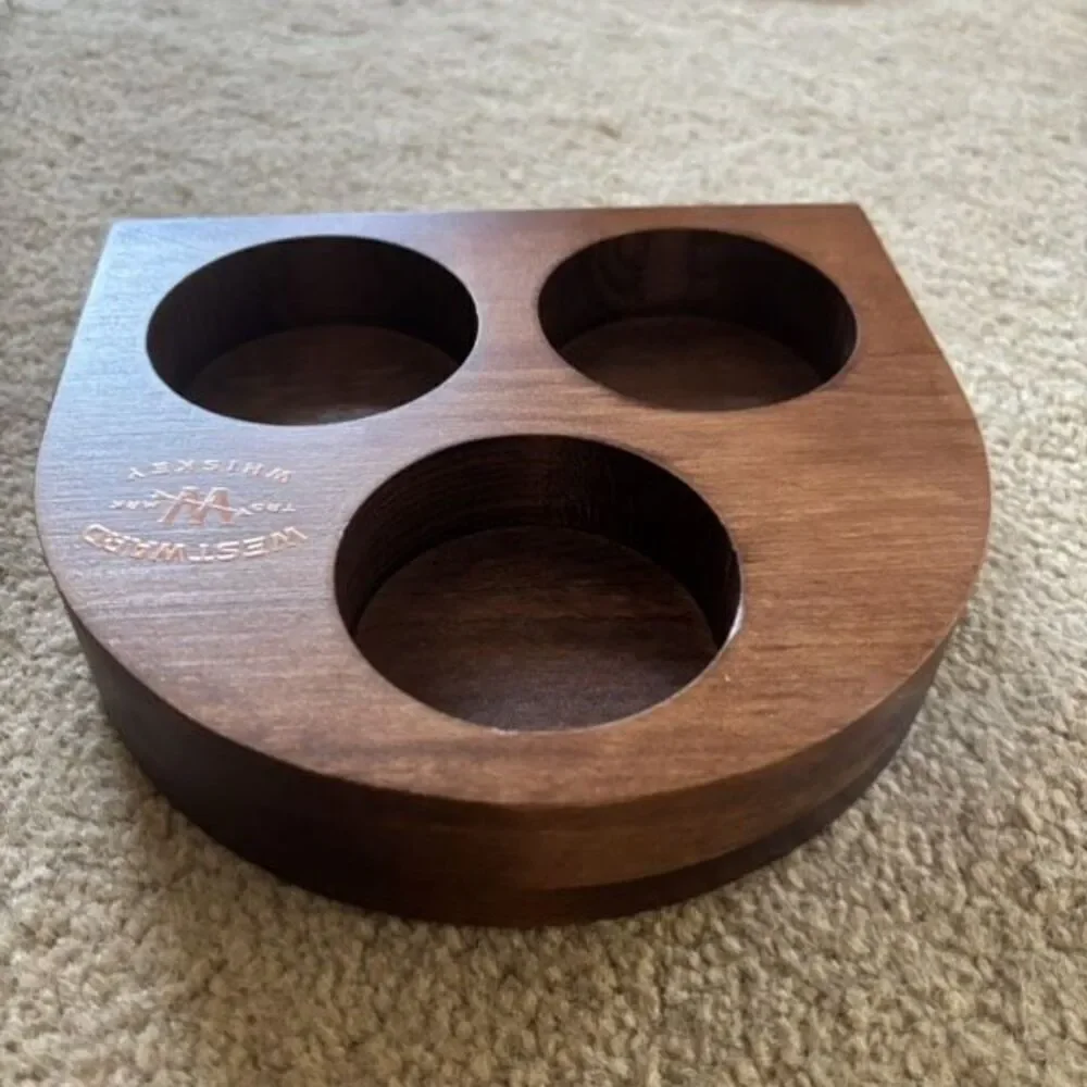 Westward Whiskey Wooden Flight Tasting Tray